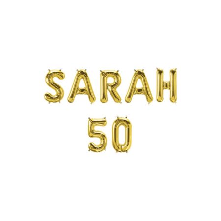 Folie ballon slinger - Sarah 50 | Paperdreams