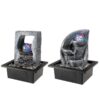 Fontein polyresin met bal kleur H25.5cm | Lumineo
