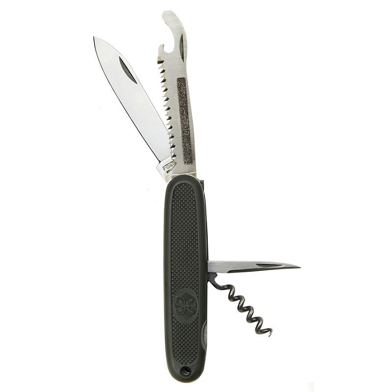 Fosco German Army Knife | Multitool zakmes groen | Fosco