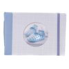 Fotoboek met elastiek als sluiting blauw |