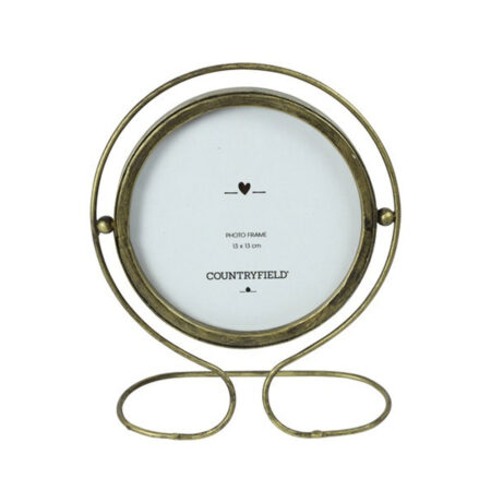 Fotolijst Geka Messing Rond 13x13 |