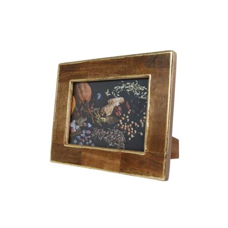 Fotolijst "Jim" 13x18 naturel/goud hout | CosyDecor