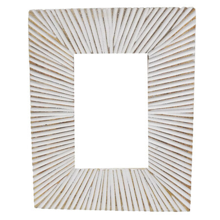 Fotolijst Poso White Wood L |