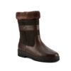 Foxrock halfhoge outdoorlaars Black/Brown | Dubarry