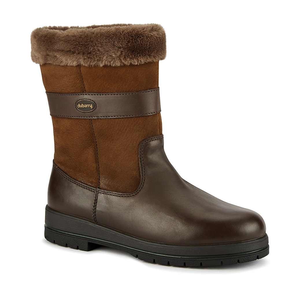 Foxrock halfhoge outdoorlaars walnut | Dubarry