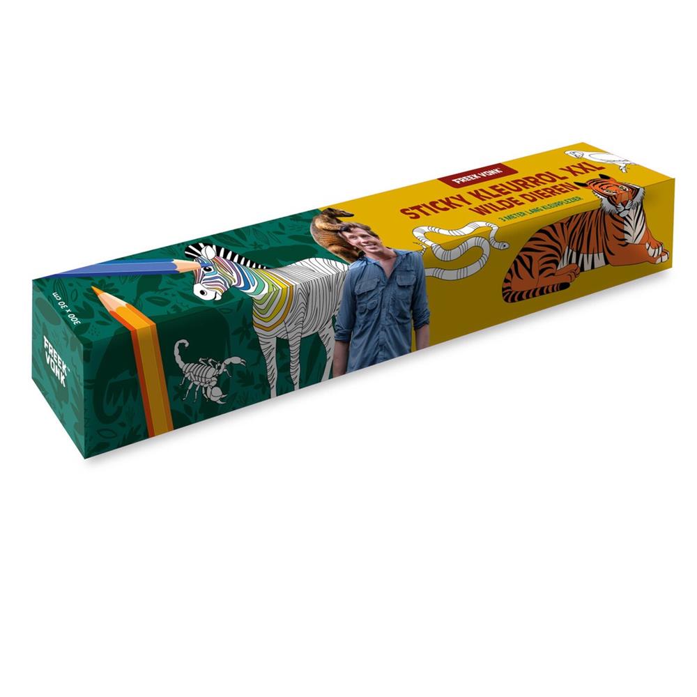 Freek Vonk Sticky kleurrol Wilde dieren | ImageBooks