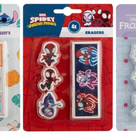 Frozen/Stitch/Spidey gummen 4 stuks | Merkloos