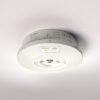 Fuga - LED Opbouwspot Rond Noodverlichting Wit - 3W 280lm - Verwisselbare lens - IP65 - 3 uur noodaccu (3300 mAh) - 6500K - Autotest functie | HOFTRONIC