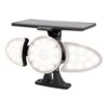 Fulco - LED Solar Wandlamp - Incl. Bewegingssensor - 6000K Daglicht wit - IP65 Waterdicht - Kantelbaar - Zonne energie | HOFTRONIC