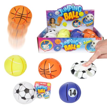 Fun Springbal -Sport- 8cm 4ass | Toi-Toys