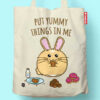 Fuzzballs Totebag - Put yummy things in me | Fuzzballs