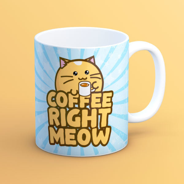 Fuzzballs mok - Coffee right meow | Fuzzballs