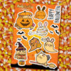 Fuzzballs stickervel - Halloween | Fuzzballs