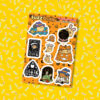Fuzzballs stickervel - Halloween pin | Fuzzballs