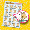 Fuzzballs stickervel - Study day | Fuzzballs