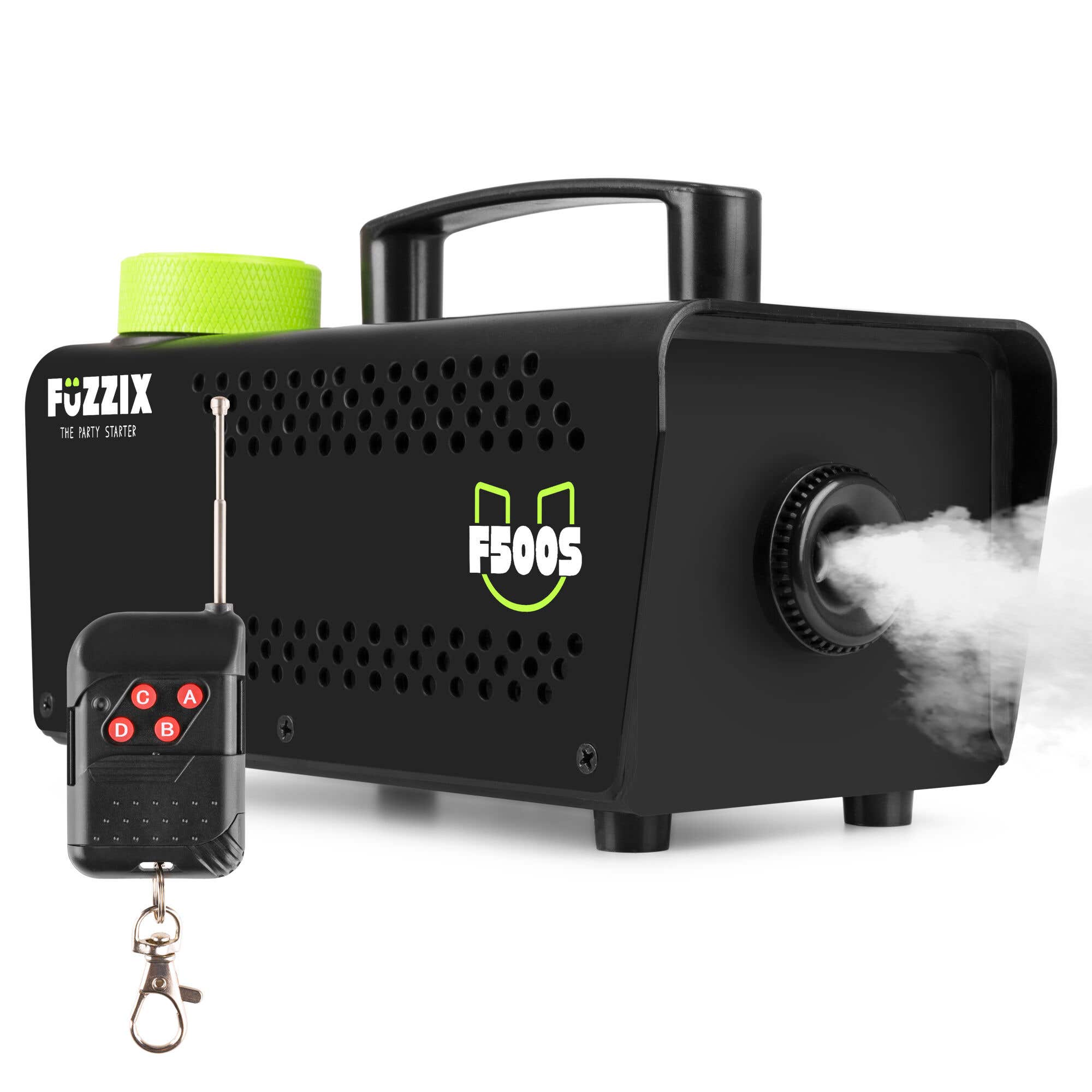 Fuzzix F500S Party Rookmachine 500 Watt met draadloze | Fuzzix