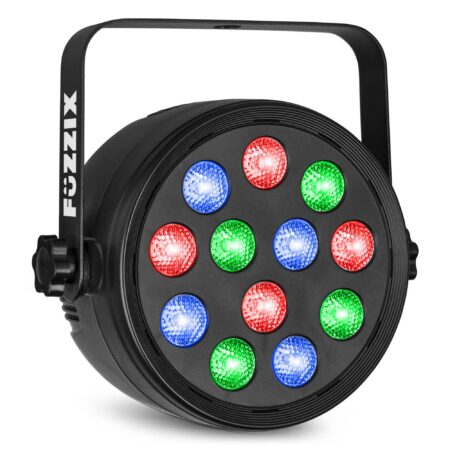 Fuzzix PLF12 Party LED par met 12x 2W LED's - RGB - Inclusief | Fuzzix