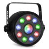 Fuzzix PLF15 Party LED par met 9x 2W LED's en 6W centrale LED - RGB - | Fuzzix