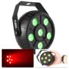 Fuzzix PLP10 RGB LED PAR met ingebouwde accu - 6x 2W LED's | Fuzzix