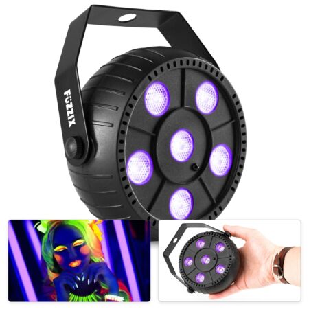 Fuzzix PLP14 LED blacklight met ingebouwde accu - 6x 1W LED's | Fuzzix