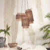 GOOD&MOJO Hanglamp Bhutan 3-lamps