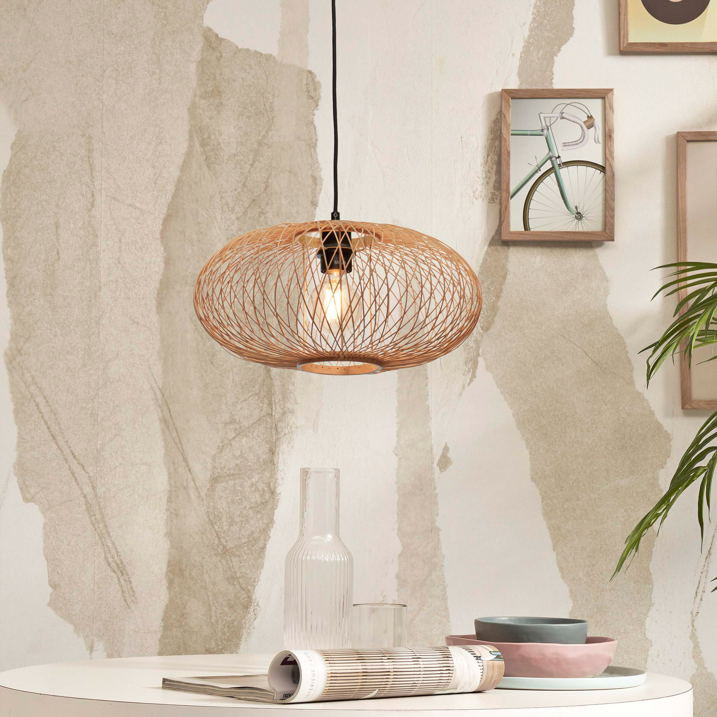 GOOD&MOJO Hanglamp Cango Bamboe