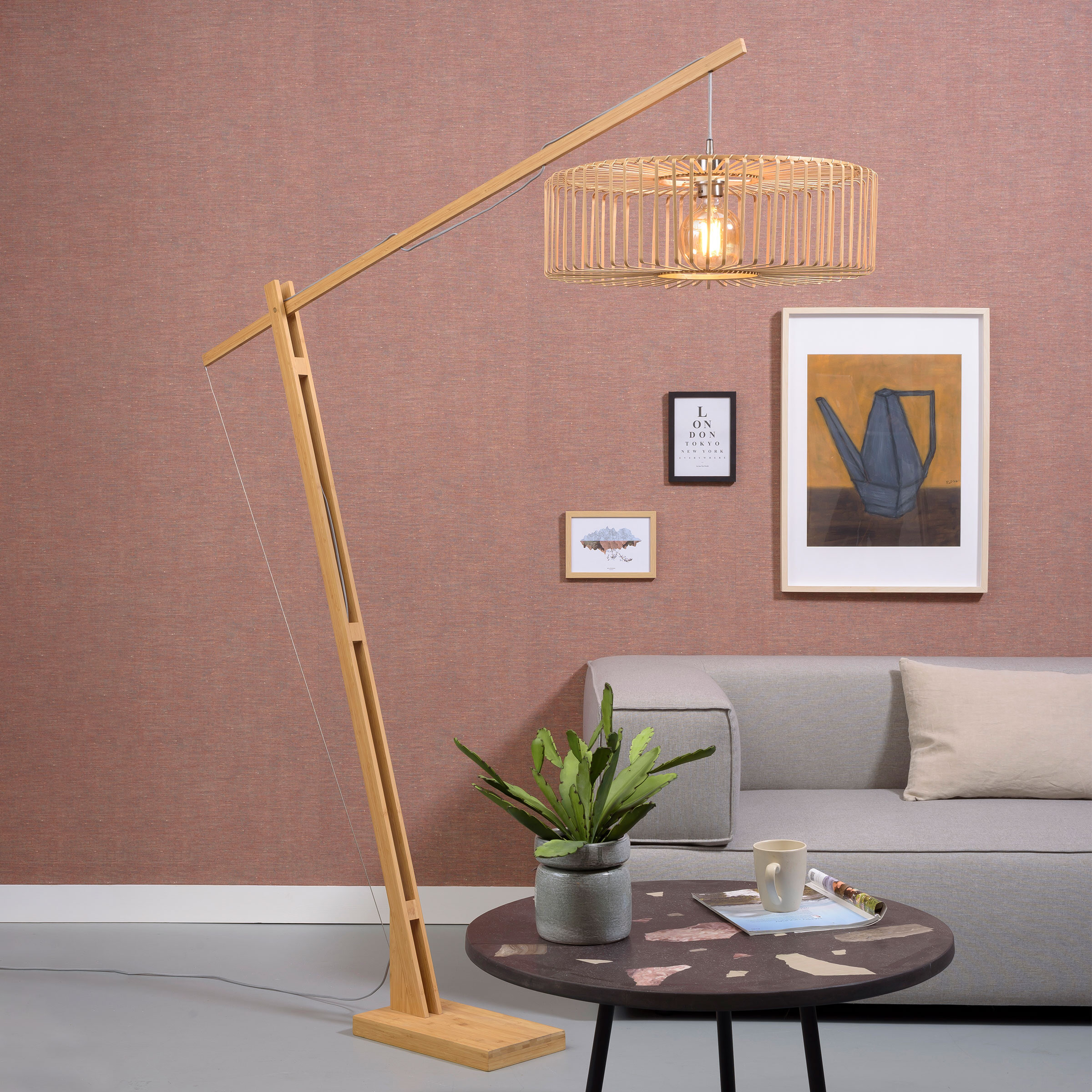 GOOD&MOJO Vloerlamp Bromo Large