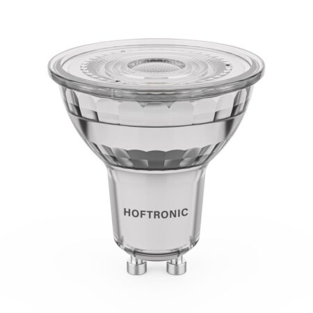 GU10 LED Spot - 4 Watt 345 Lumen - 6500K Daglicht wit - Dimbaar - Vervangt 50 Watt - LED-Reflector | HOFTRONIC