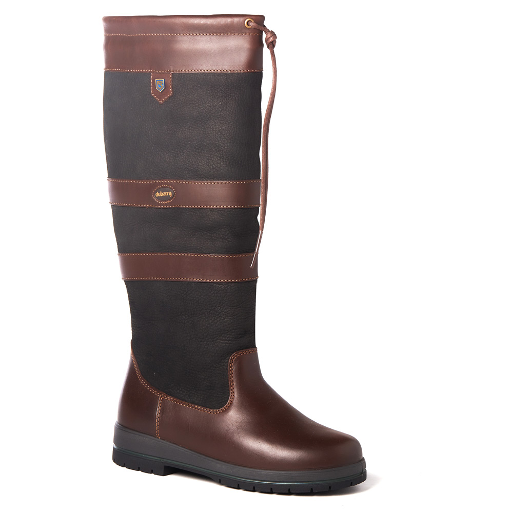 Galway ExtraFit kniehoge laars Black/Brown | Dubarry