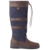 Galway ExtraFit kniehoge laars Navy/Brown | Dubarry