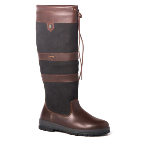 Galway Kniehoge laars Black/Brown | Dubarry