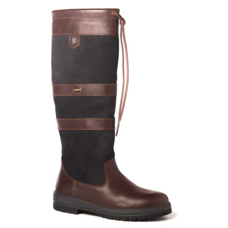 Galway SlimFit kniehoge laars Black/Brown | Dubarry