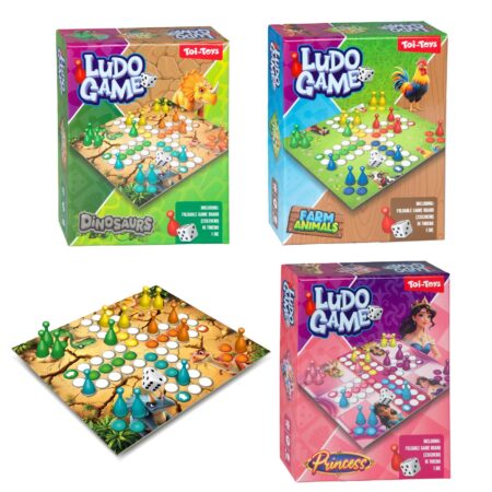 Games Bordspel reisspel -Ludo- 3ass | Toi-Toys