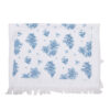 Gastendoekje Roosjes blauw wit | Clayre&Eef