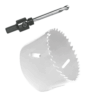 Gatenzaag Ø28 mm - Adapter en centreerboor - Incl. 3/8" adapter - Bi-metaal zaagblaad | HOFTRONIC