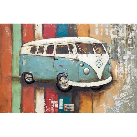 Gave Special 3D Art VW bus blauw |