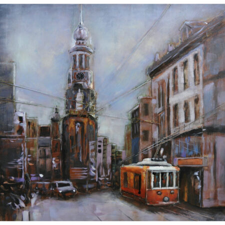 Gave Special 3D art Stad met Kerktoren |