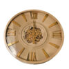 Gear klok White gold Roman 80 cm |