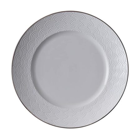 Gebaksbord porselein golven - Tokyo Design Studio - Nippon White - 16cm | Tokyo Design Studio
