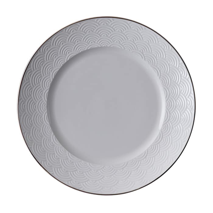 Gebaksbord porselein golven - Tokyo Design Studio - Nippon White - 16cm | Tokyo Design Studio
