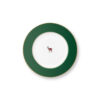 Gebaksbordje Love Birds Deer Dark Green 17 cm | PiP Studio