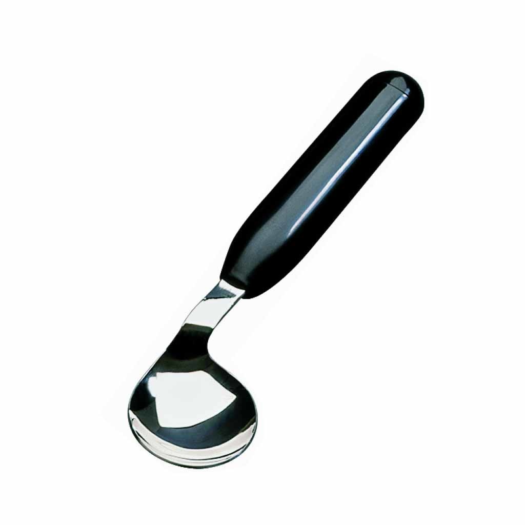 Gebogen lepel | Rechtshandig | Etac | Lepel met dik handvat | Lichtgewicht | ALM80403201 | Etac