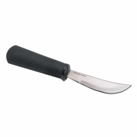 Gekarteld mes met verdikt handvat | Aangepast bestek | Vaatwasmachinebestendig | PR65592S | Good Grips | Good Grips