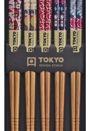Gekleurde Eetstokjes - Tokyo Design Studio - 5 Stuks | Tokyo Design Studio