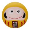 Gele Daruma pop - traditionele Japanse gelukstalisman - 6 x 6 x 6 cm | Tokyo Design Studio
