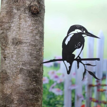 Geluksvogel ijsvogel ter tuindecoratie | Artbizniz