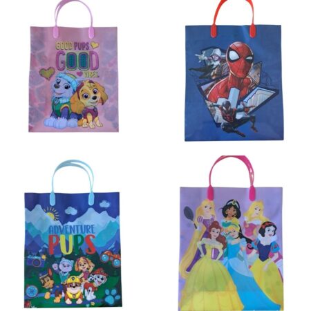 Geschenktas plastic kinderen 32x27x10cm | Merkloos