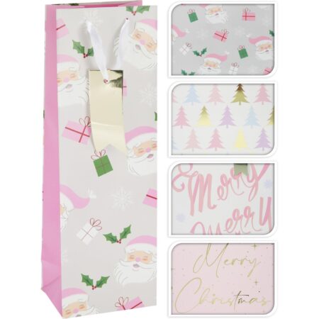 Geschenktas voor fles kerst | Home & Styling