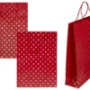 Geschenktasje Hearts rood 25x8