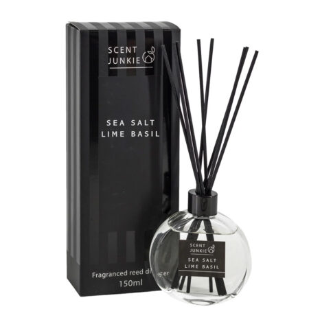 Geurdiffuser met stokjes 150ml Sea salt Basil | Homebound